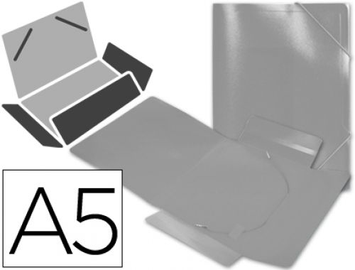 Pasta de elasticos em polipropileno liderpapel din a5 transparente , Liderpapel , 29310 , 4710581349745